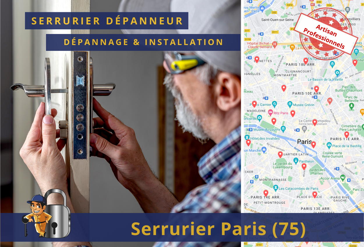 Serrurier département paris